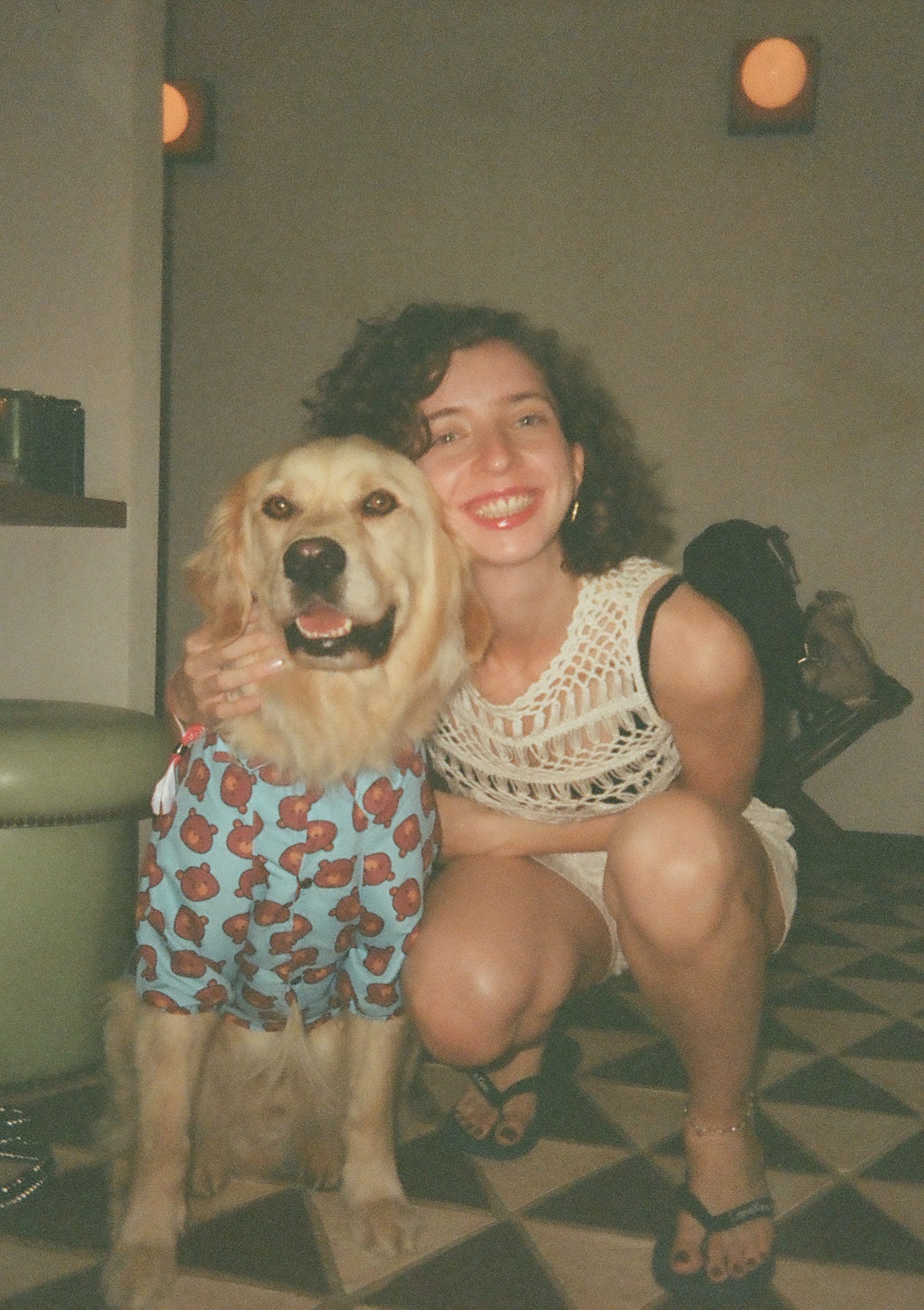 Birlikte çekilmiş gerçek ve sıcak bir fotoğraf