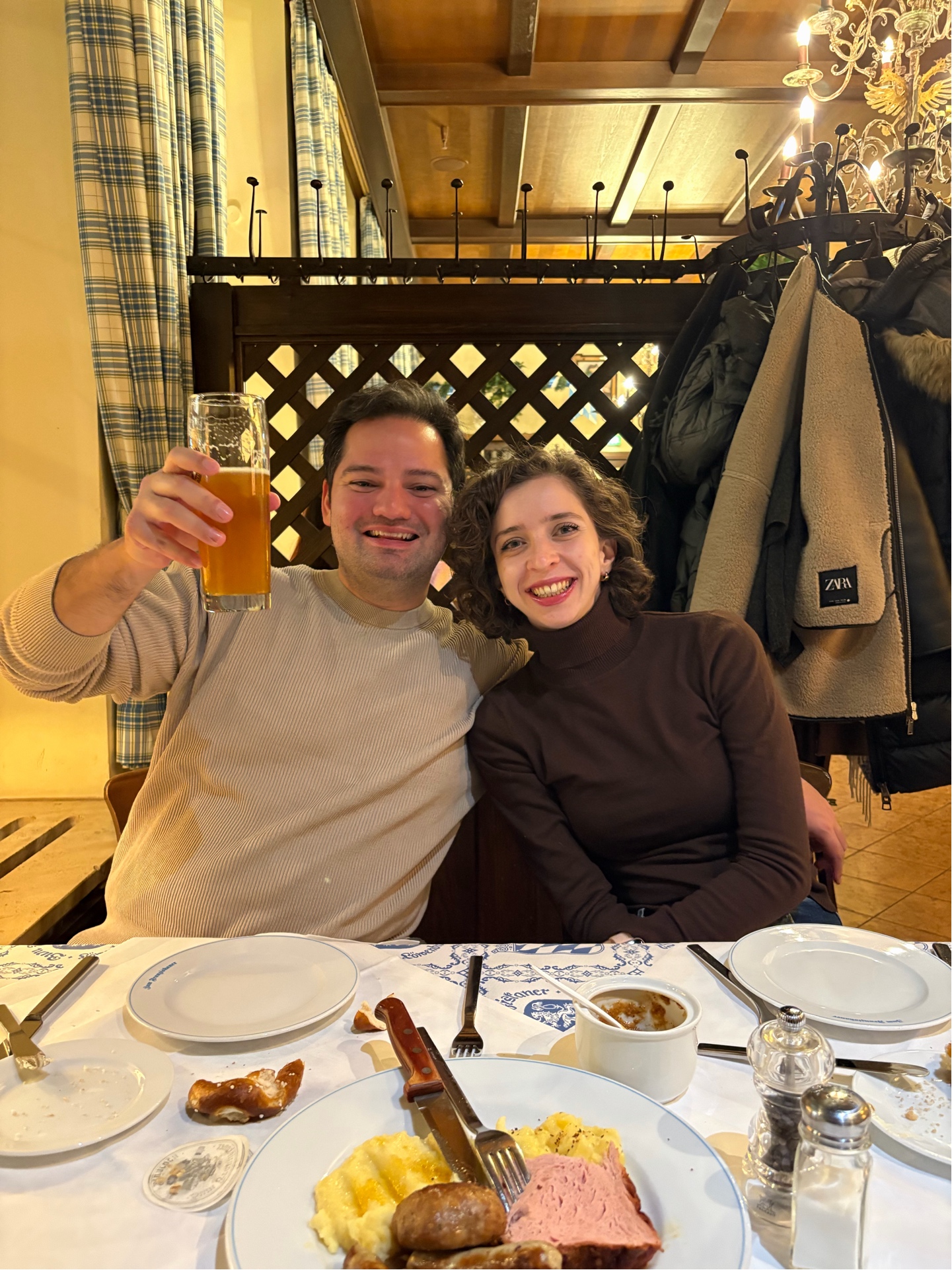 Beraber çekilmiş yumuşak tonlu gerçek fotoğraf