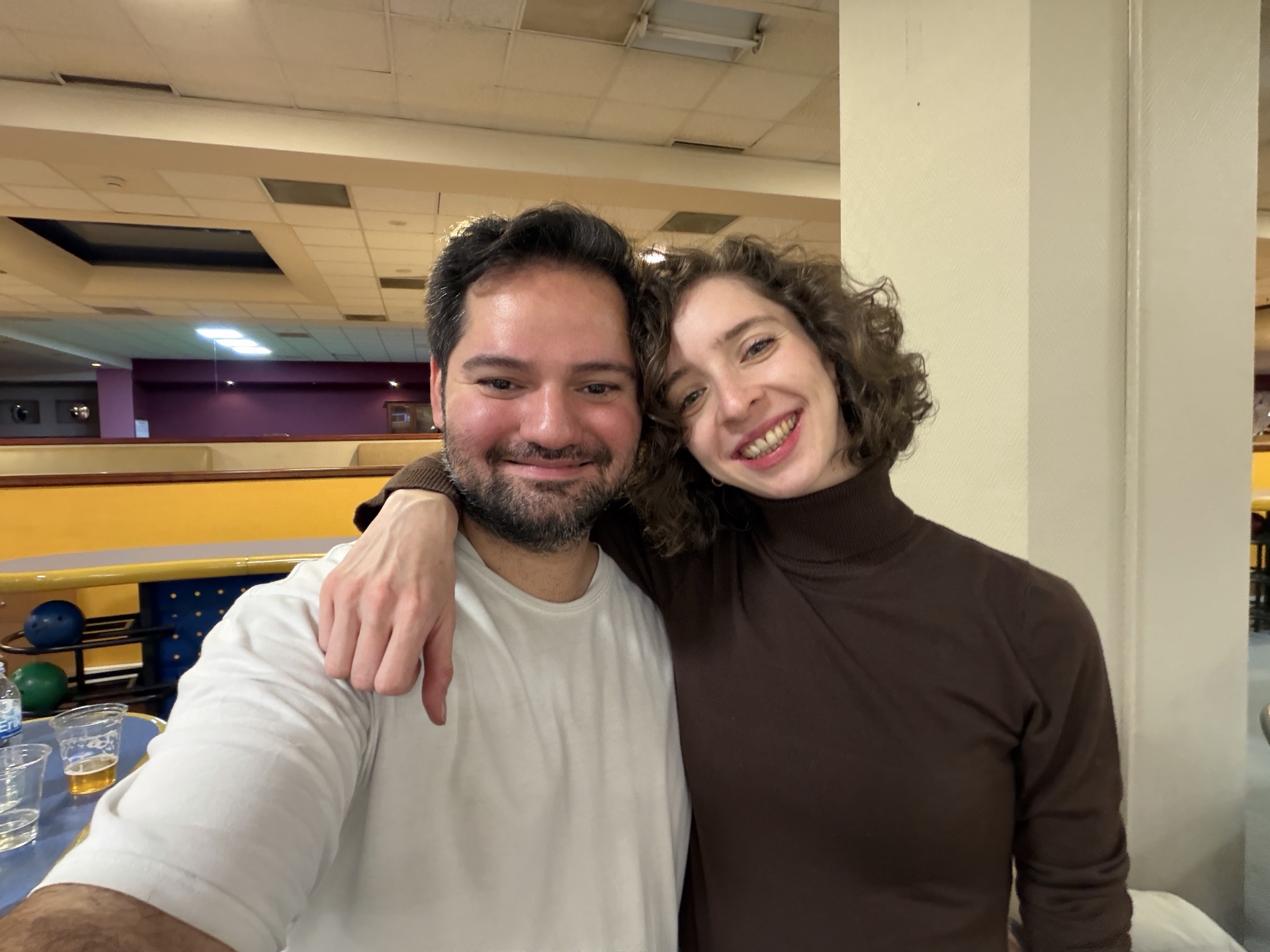 Rena ve Uğur'un sıcak bir anda çekilmiş gerçek fotoğrafı